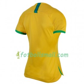 Brasilien Fotbollströjor Dam Hemma tröja Copa América 2019 Kortärmad